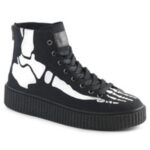 Zapatos Demonia Black Canvas Sneeker-252 - Image 6