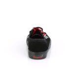Zapatos Demonia Black Canvas-Suede Deviant-05 - Image 5