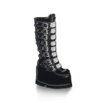 Zapatos Demonia Black Swing-815 Enamel Pin - Image 2