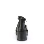 Zapatos Demonia Black Vegan Leather Bratty-30 - Image 5