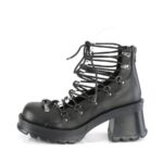 Zapatos Demonia Black Vegan Leather Bratty-32 - Image 4