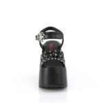 Zapatos Demonia Black Vegan Leather Camel-17 - Image 3