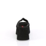 Zapatos Demonia Black Vegan Leather Funn-15 - Image 5