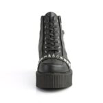 Zapatos Demonia Black Vegan Leather V-Creeper-565 - Image 3