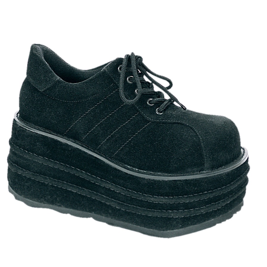 zapatos_demonia_black_vegan_suede_tempo_08.jpg Zapatos Demonia Black Vegan Suede Tempo-08 - Image 1