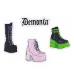 Zapatos Demonia Multi Zapatos Demonia Multi Sticker Pack - Image 2