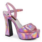 Zapatos Demonia Pink Hologram Dolly-09 - Image 2