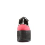 Zapatos Demonia Red Canvas Click-07 - Image 3